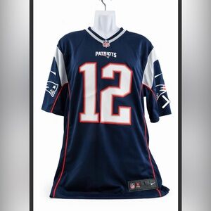 Nike NFL New England Patriots Tom Brady #12 On Field Jersey, Size: L (Men) [5759